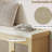 Shoe Storage Bench with Woven Rattan Doors, Shoe Bench-130067436