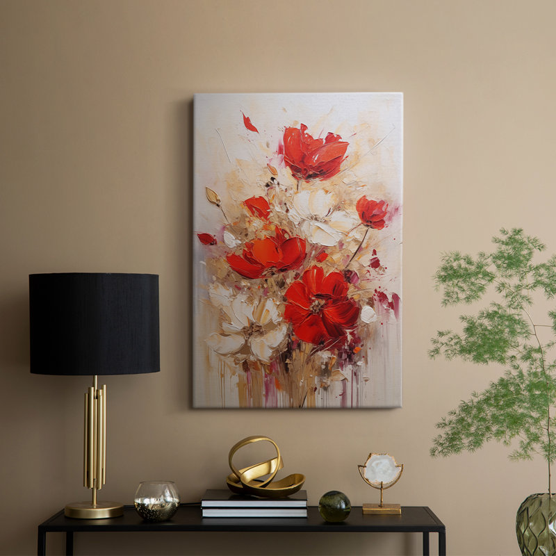 FLORAL Series CCCCXVII - Gallery Cavas, H 12 po x l 8 po