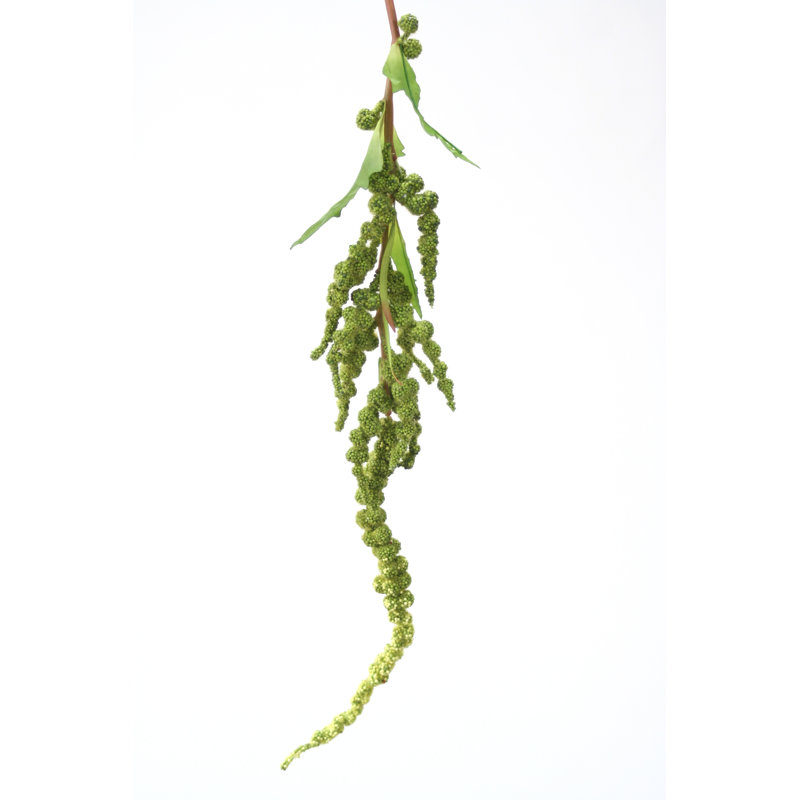 34'' Faux Amaranthus Plant, Dark Green