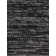 Azizi Striped Hand Woven Cotton Black Rug