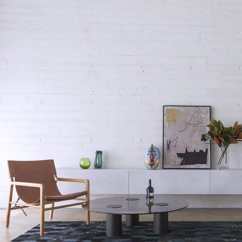 Cowhide Geometric Area Rug, Runner 2'7" x 6'6"