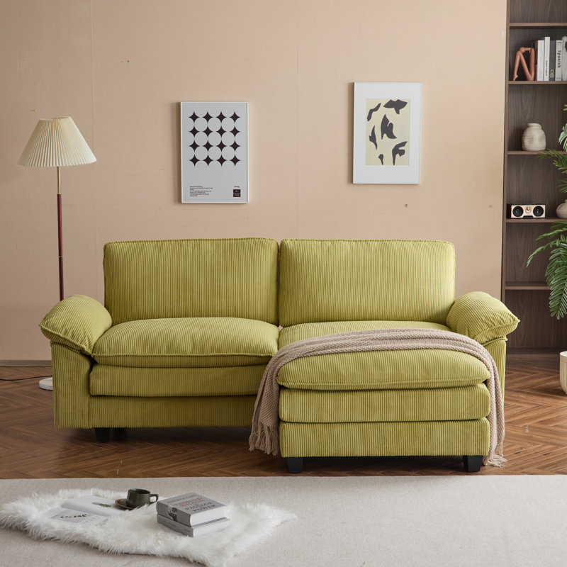 Latitude Run® Modular Sectional Sofa with Movable Ottoman - Wayfair Canada