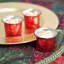 Ensemble de 6 porte-bougie en verre Hosley, finition rouge antique métallique, cadeau idéal pour la décoration de la maison, le mariage, la table, le bureau, la fête nuptiale, la tablette de cuisine et la bibliothèque, le spa.