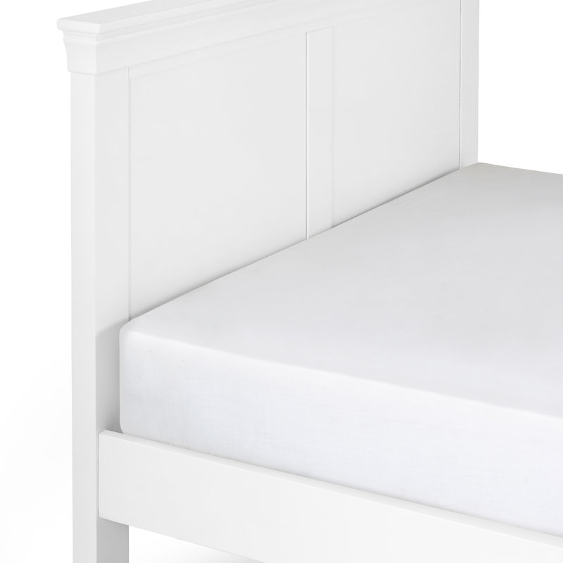 Dial Clermont Bed, UK King (150 x 200 cm), Surf White