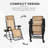 Outsunny Outdoor Rocking Chairs-2030320414
