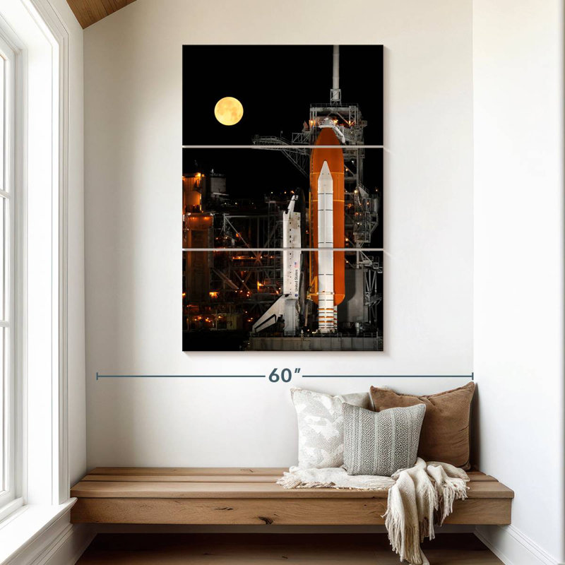 Oberle Discovery Space Shuttle, 50'' H X 32'' W