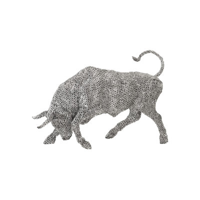 Stainless Steel Bull Pipe Statue