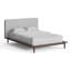 Ensemble de chambre avec grand lit 3 pièces Alab-97017614-97017615