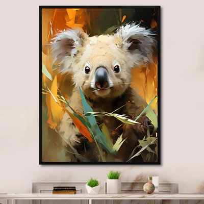 Koala Bush Retreat 1 - Koala Animal, art mural