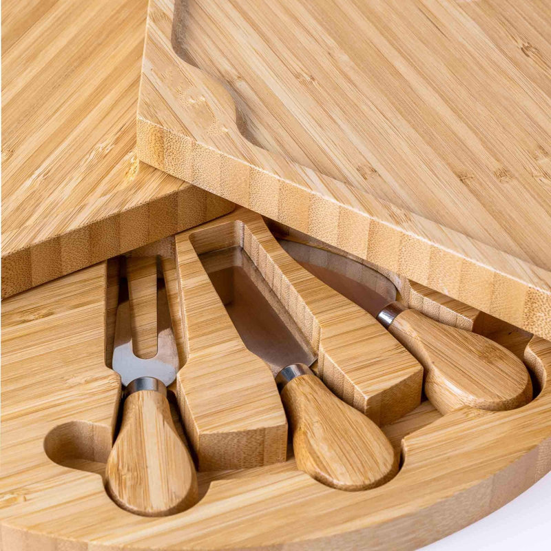 East Urban Home Bamboo Cheese Board