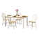 Ensemble de salle à manger 5 pièces Kailyn