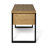 RIVA 59,05" Rectangular Desk with 2 Storage Cabinets 