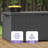 Quartey 120 Gallons Resin Deck Box with Soft Close Mechanism and Lock-72873464