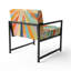 Chaise d'appoint rembourrée Mid Century-852329248