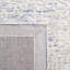 Tapis floral bleu / ivoire en laine / coton touffeté à la main Greisofe-1879792175