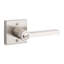 Satin Nickel Entry Door Lever