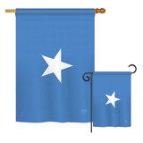Double Sided Polyester House Flag
