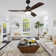 Bilon 52" Classic Wood Ceiling Fan with LED Light Kit, 3 Light Tone and 3 Fan Speed Remote Control
