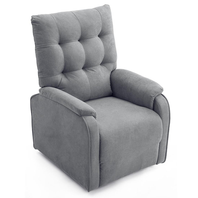 Rigsby 73cm Wide Standard Recliner, Grey