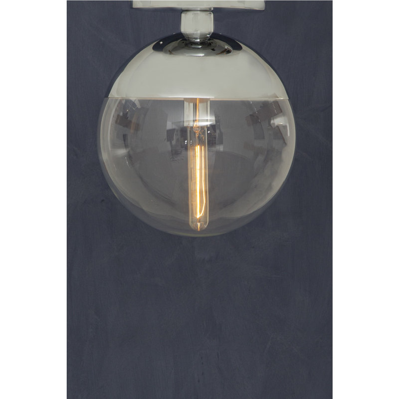 Royce Flush Mount, Silver