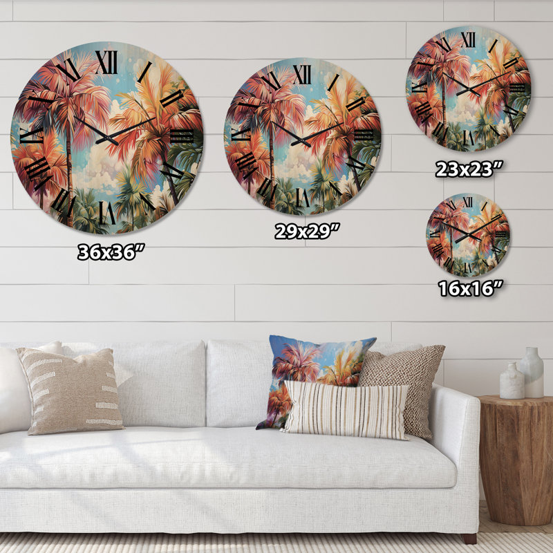 Horloge murale Rashon, Moyenne