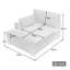 Bentura Chaise Lounge-221357144-221357141