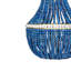 Dynasty Lapis Lazuli and White Turquise Empire Chandelier
