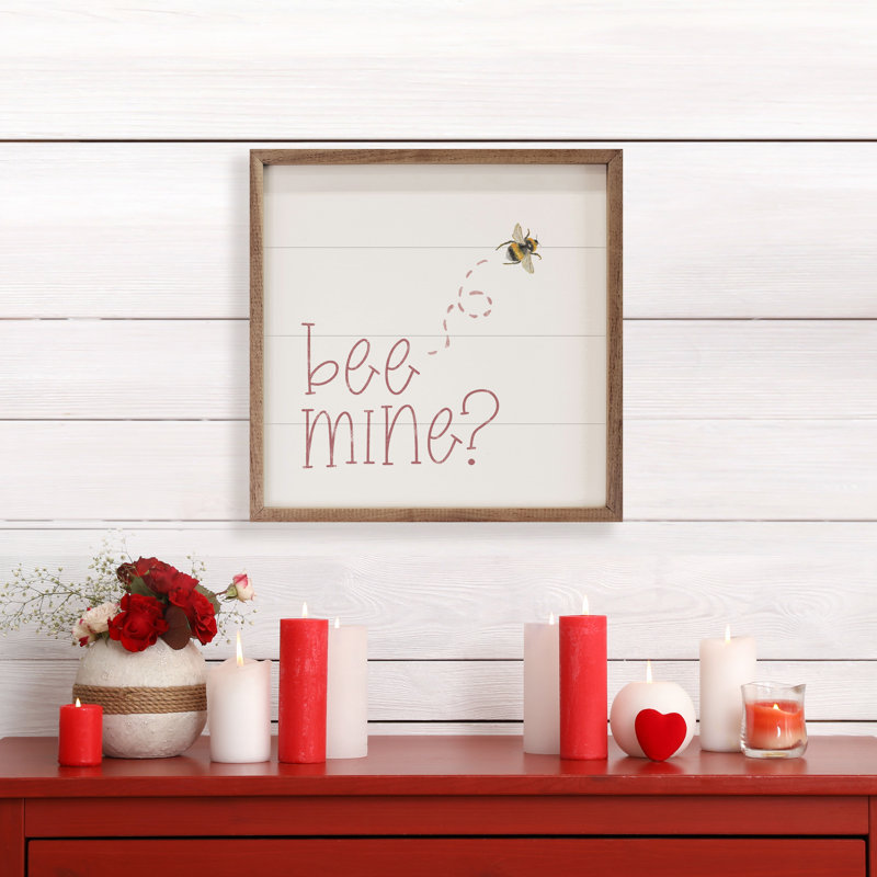 Bourdon Bee Mine - blanc, H 16 po x l 16 po