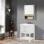 Meuble-lavabo moderne 24 po avec lavabo supérieur-98881736