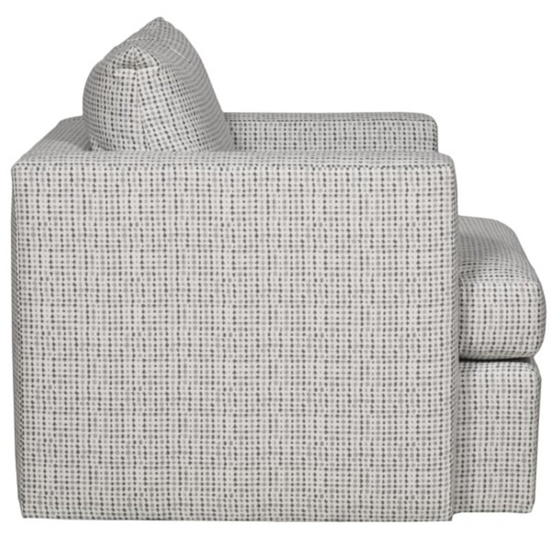 Emory Armchair, Tarbee Pebble Polyester Blend