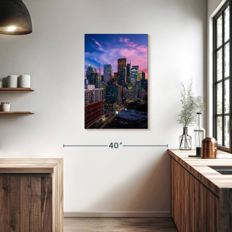 Sireci Toronto Twilight Sky, 36" H x 24" W