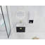 Meuble-lavabo mural 24 po avec lavabo en céramique et armoire latérale, portes à fermeture en douceur, armoire combinée 00212WHK-06324BCT (KD-Packing)-125514734-125514732