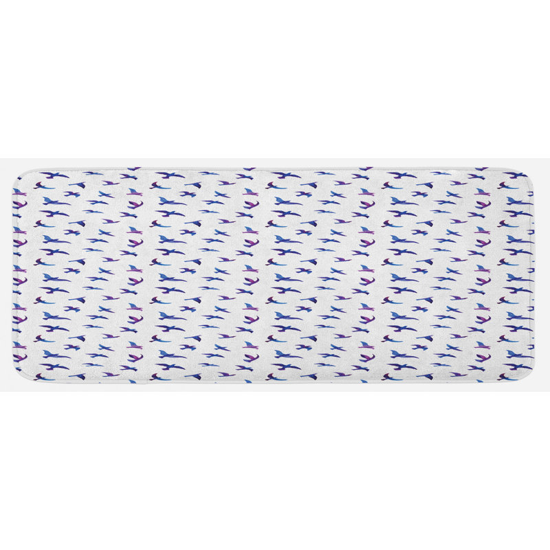 Tapis de cuisine oiseaux