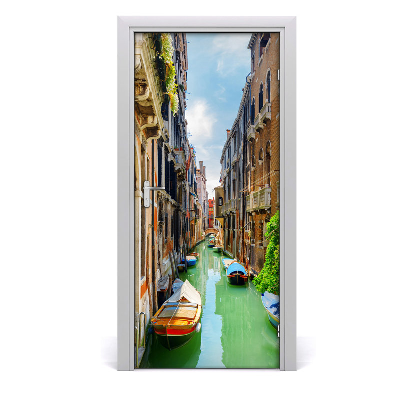 Venice Italy Door Decal, 205cm H x 95cm W