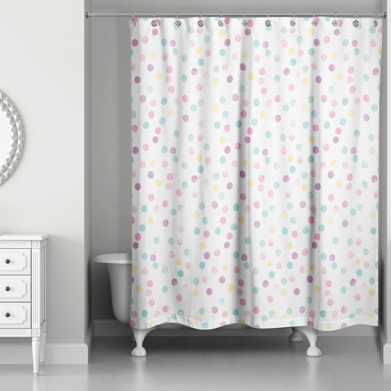 Brynley Polka Dots Shower Curtain
