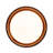 Tambo 14" Flush Mount Ceiling Light - Glass Diffuser, Weathered Brass, Dark Walnut, Dimmable
