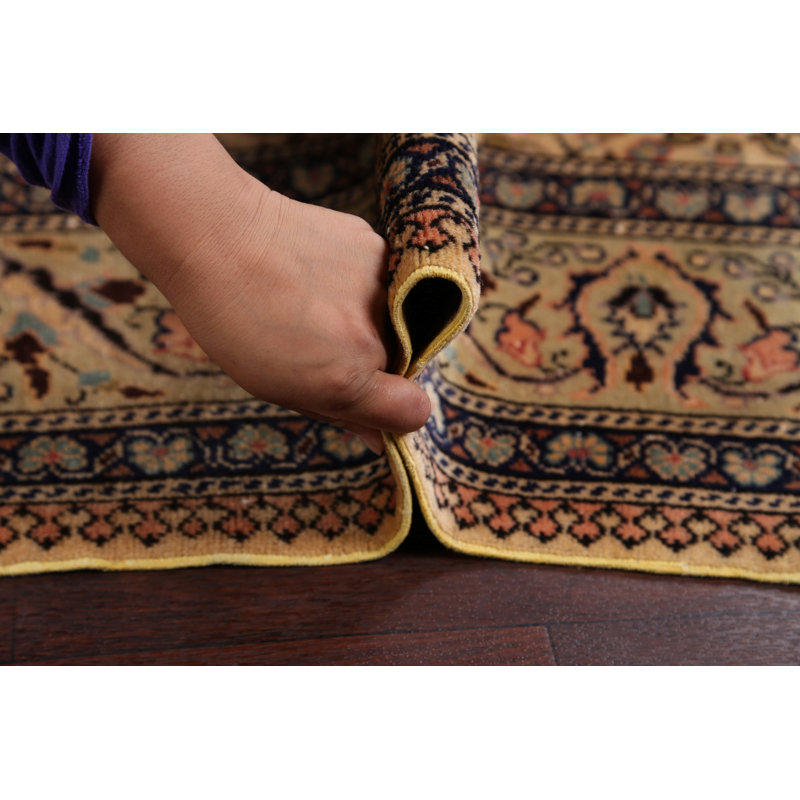 Tapis de zone en laine 6 pi 6 po x 9 pi 5 po à la main one-of-kind-noué la 1970 anatolian