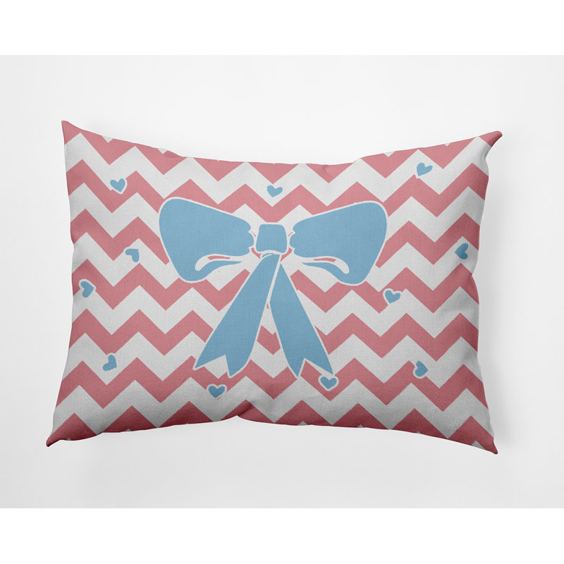 Coussin Chevron, H 14 po x l 20 po, Rectangle