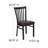 Oliverson School House Back Metal Restaurant Chair-23840620