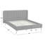 Lit plateforme tapissier Zoua-94516447