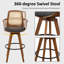 Tabouret de comptoir pivotant Clero-296369278-296369218