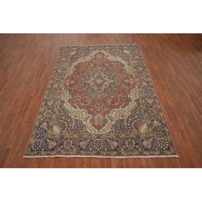 Traditional Wool Area Rug 7x10