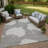 Machine Washable Indoor/Outdoor Chantille ACN2506 Floral Rug-984652959-984652941