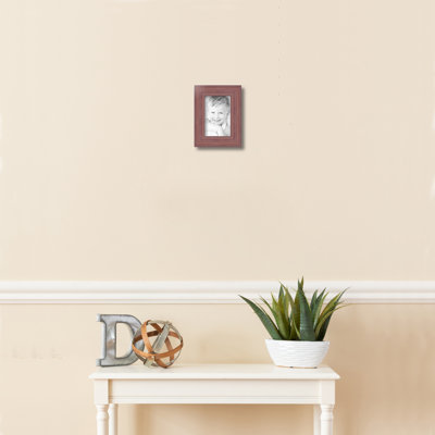 Pink Wood Picture Frame