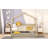 Zhayne Wooden House Bed with Trundle-1451600448-1451600451