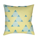 Scandanavian Geometric Indoor/Outdoor Throw Pillow