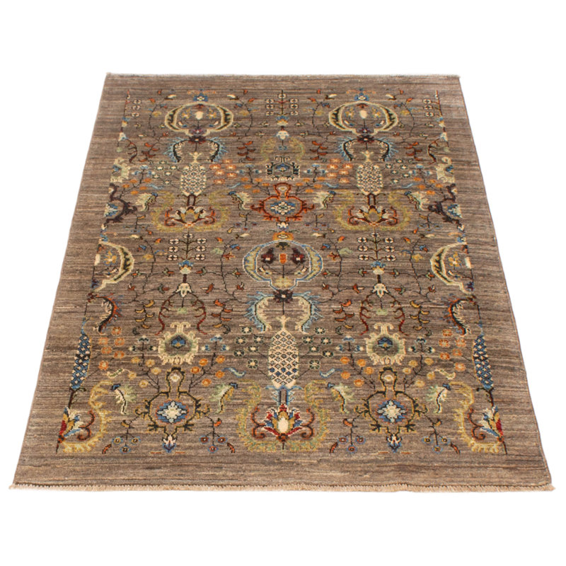 Tapis unique en laine nouvel âge 3 pi 10 po x 5 pi 11 po Yurany