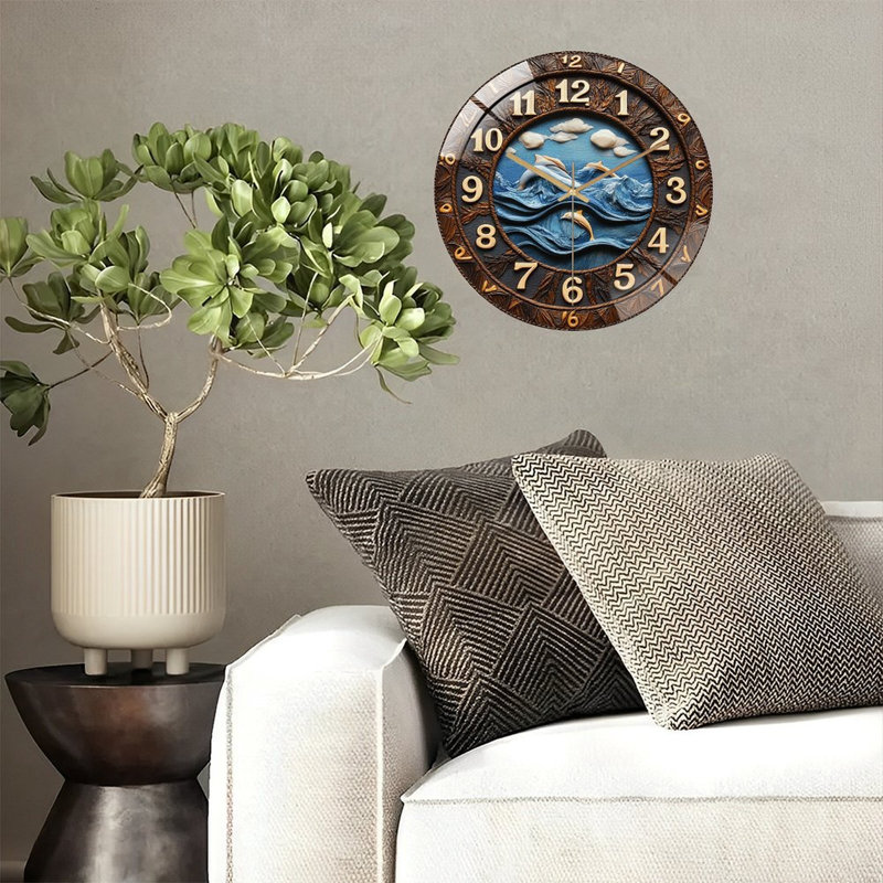 Horloge murale 12 po