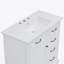 Meuble-lavabo 36 po avec lavabo, lavabo en céramique, 2 tiroirs basculants, charnières de porte à fermeture en douceur-2007312522