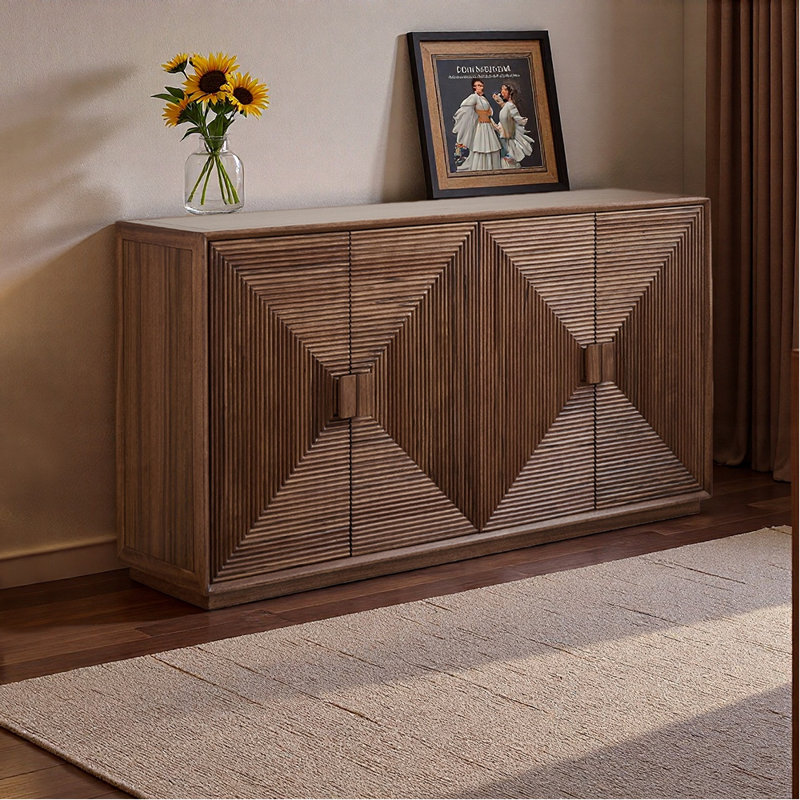 Armoire à chaussures de style américain avec rangement rétro